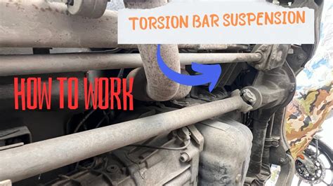 how to test a torsion bar|problems with torsion bars.